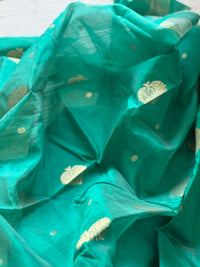 Chanderi Saree Light Green