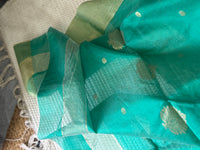 Chanderi Saree Light Green