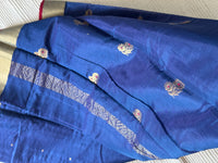 Chanderi Saree Blue