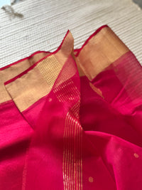 Chanderi Saree Maroon