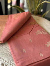 Chanderi Saree Pink