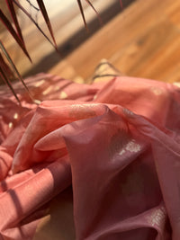 Chanderi Saree Pink