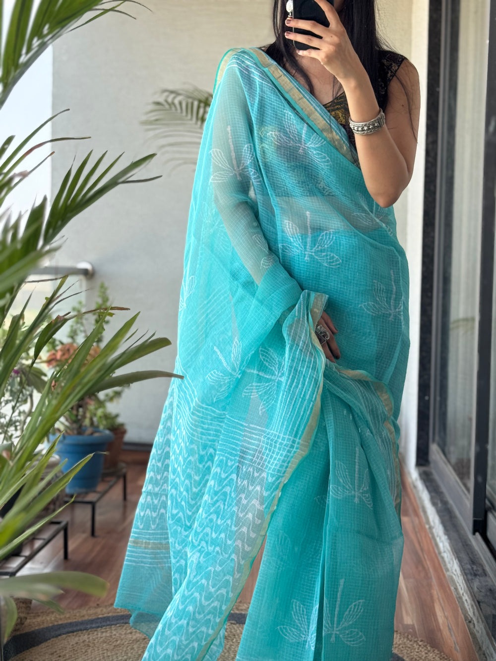 kota doria saree 4