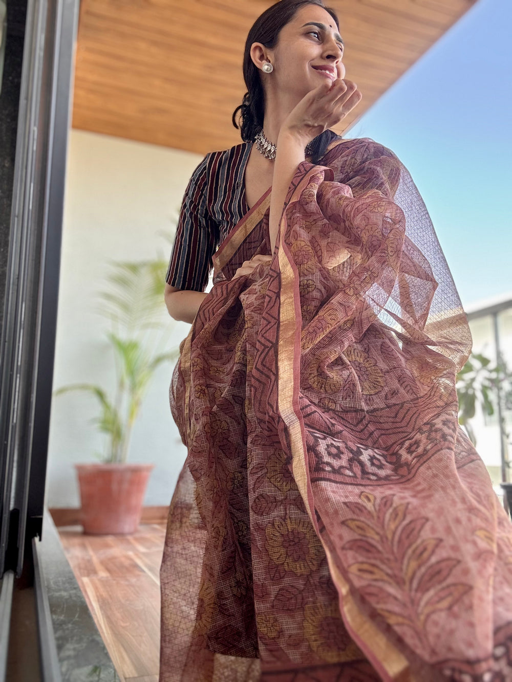kota doria saree 3